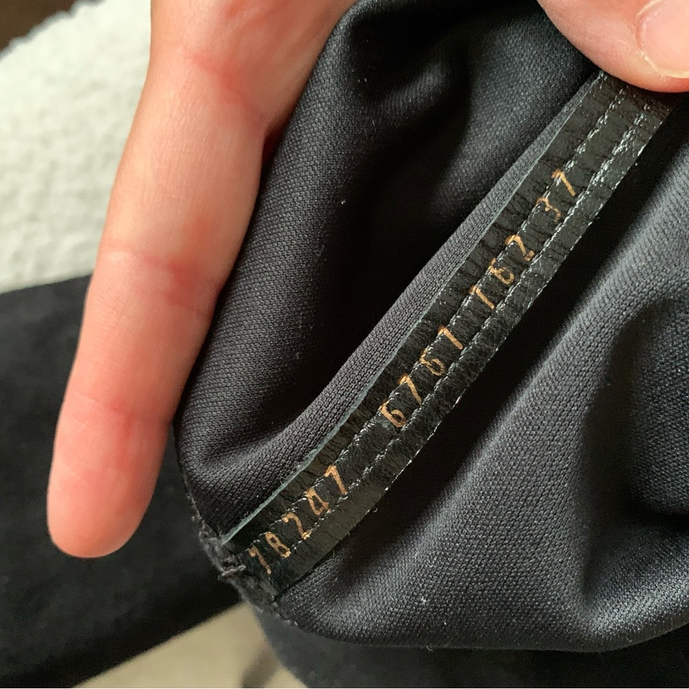 Casadei Vegan Suede Black Y2K Stiletto Boots - Picture 9 of 9